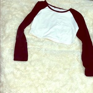 Long sleeve baseball style T